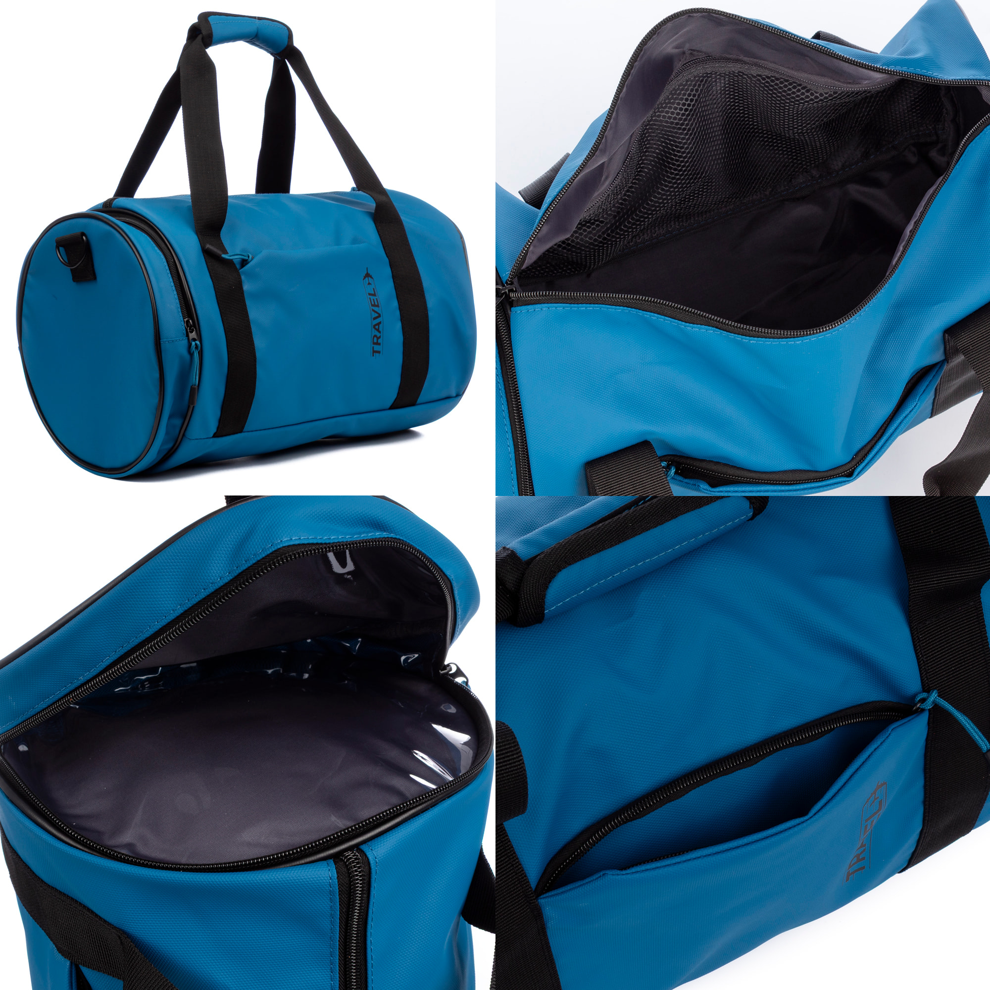 Juego de 3 maletas flexibles de tejido repelente al agua, reflectantes y de alta durabilidad.