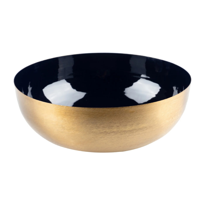 Bowl Metal Azul 29x29x11 Cm