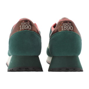 U.S. Polo Assn. - Sneakers SACHA005WDSN2 in camoscio per donna