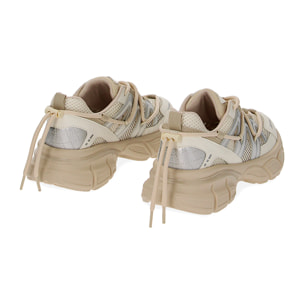 Zapatillas de deporte beige