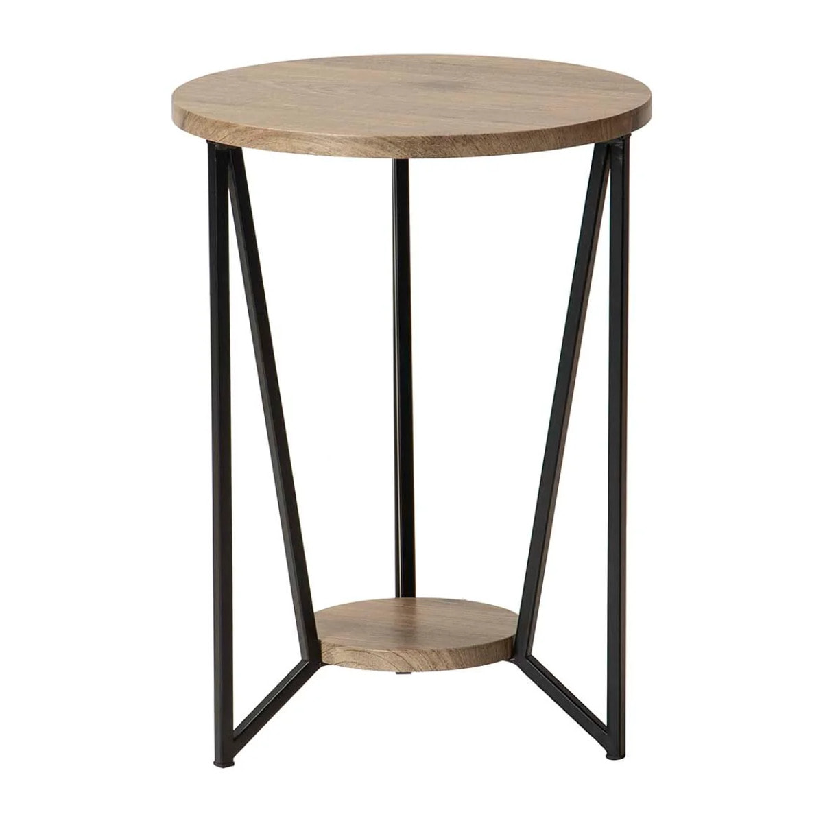 Mesita Aux. Mdf Metal Vinilo K/d 40x40x55 Cm