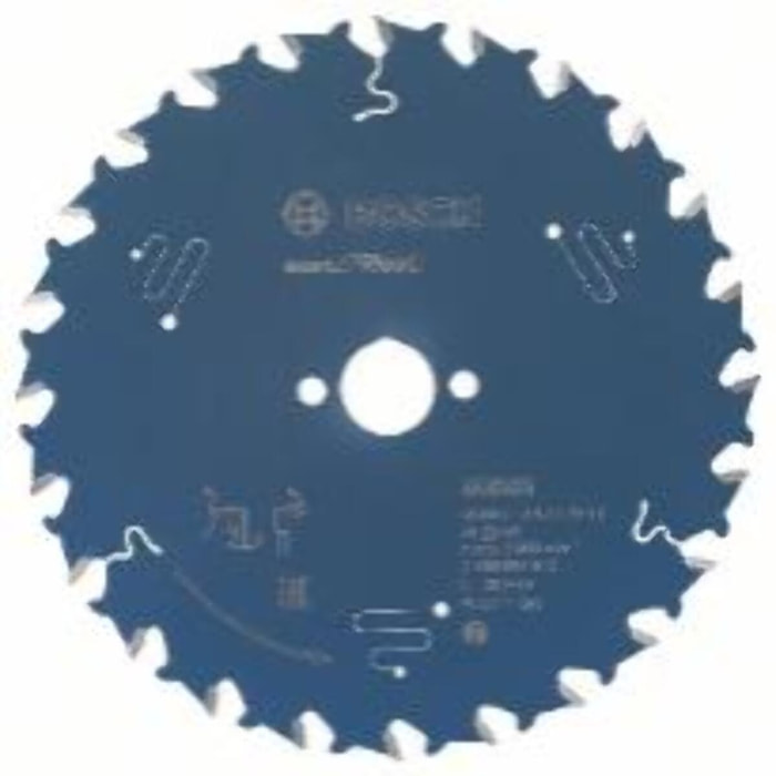 Lame de scie circulaire Expert for Wood Ø20mm - 160 x 20 x 1,8 mm, 24 -2 608 644 013