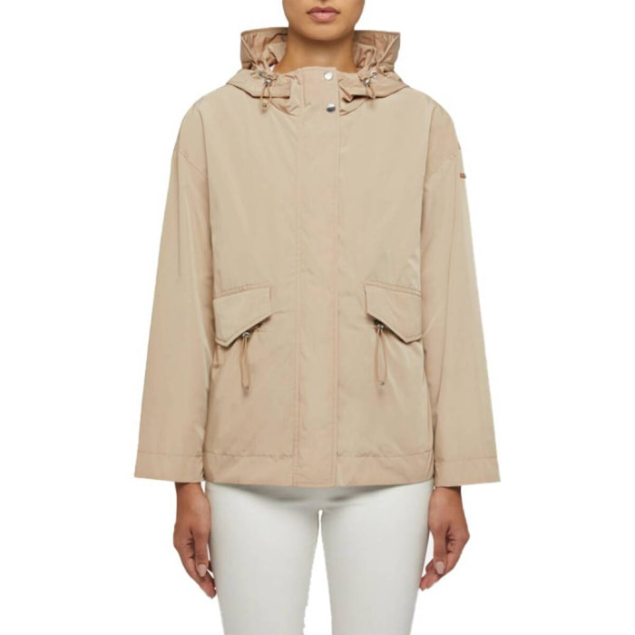Chubasquero > Cortavientos Mujer de la marca GEOX  modelo W BULMYA PARKA BEIS