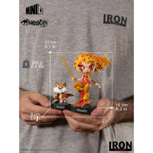 IRON STUDIO THUNDERCATS CHEETARA & SNARF MINICO FIGURA