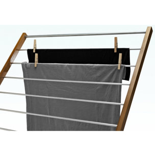 Séchoir à linge pliable XENIA bois 10M