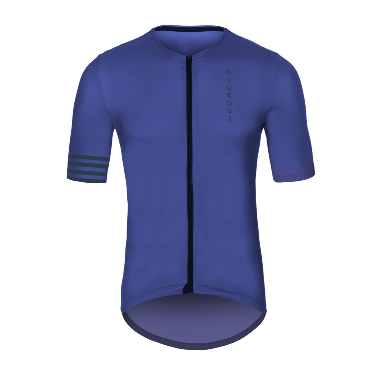 MAILLOT DE CICLISMO MANGA CORTA PARA HOMBRE BLUEBALL EN AZUL CON LOGO NEGRO