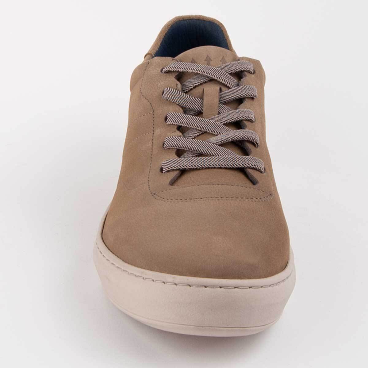Sneaker De Piel - Beige