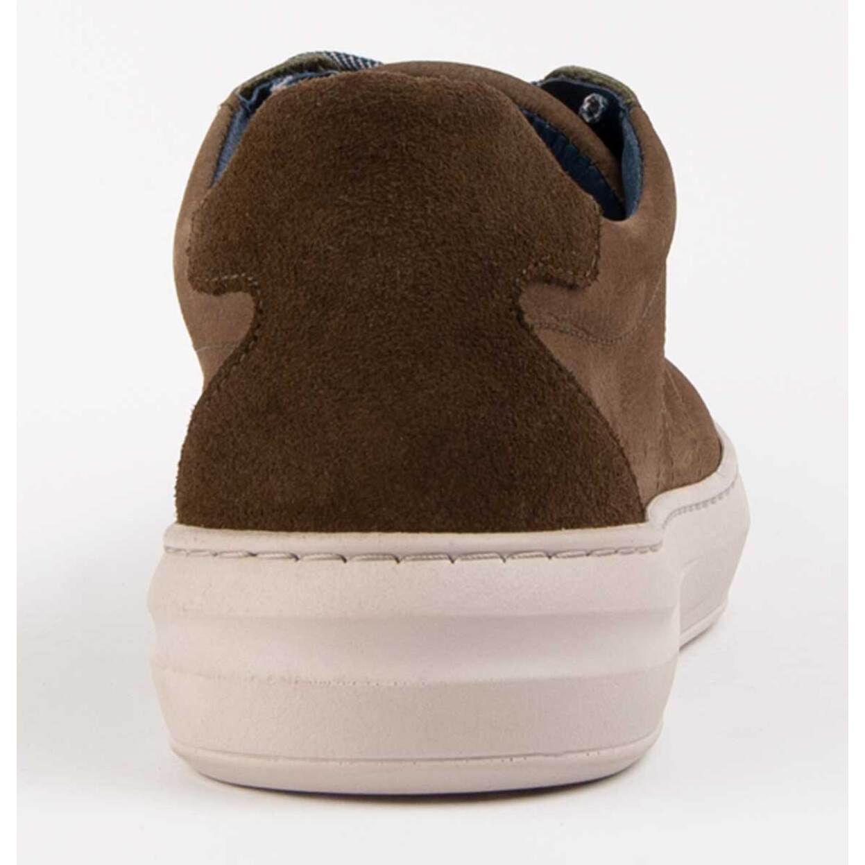 Sneaker De Piel - Verde