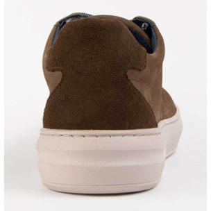 Sneaker De Piel - Verde