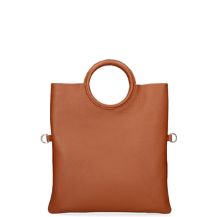 Borsa a mano da donna Made in Italy - Modello Valora Chic - 100% pelle - 29.0 x 30.0 x 1.0 cm