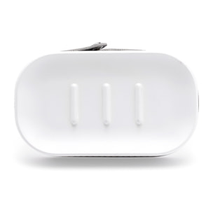 Bela Porte-savon en polyrésine, Blanc (BELA39)