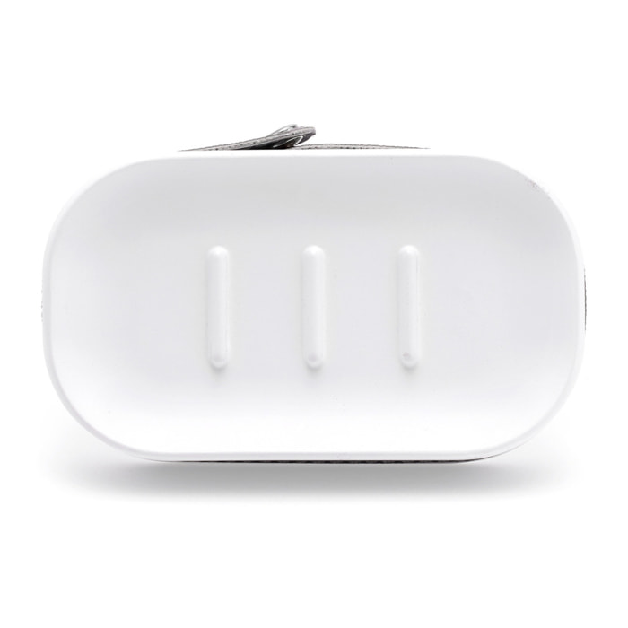 Bela Porte-savon en polyrésine, Blanc (BELA39)