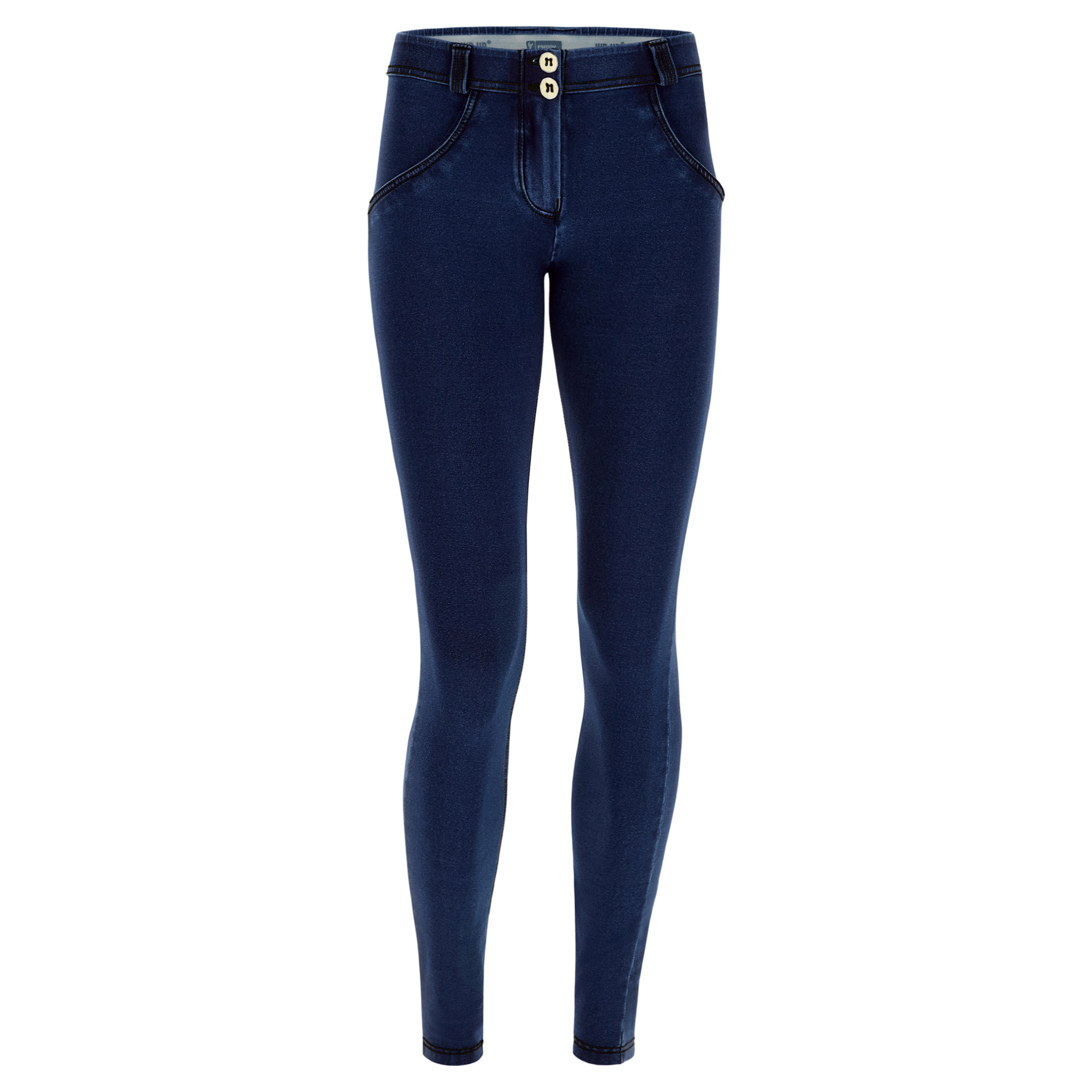 Jeggings push up WR.UP® vita bassa in jersey organico