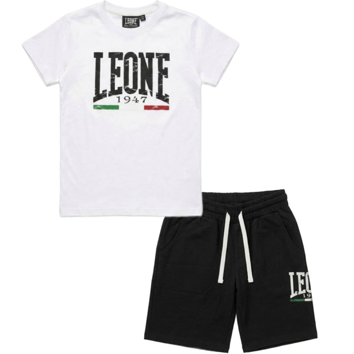 Conjunto básico de camiseta y bermudas para niños