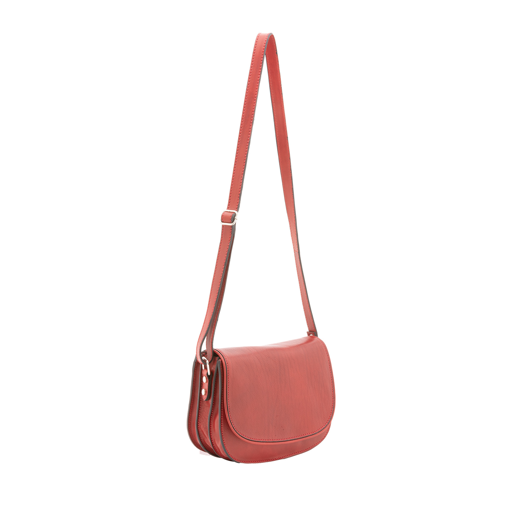 Borsa a tracolla  da donna In Vera pelle Made in Italy 25x23x11 cm