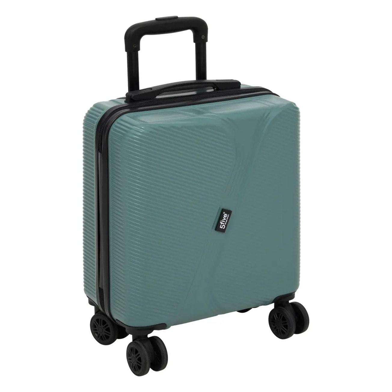 Valise cabine ABS low cost 8 roues vert