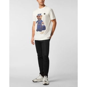 PHILIPP PLEIN Camiseta de cuello redondo y manga corta TEDDY