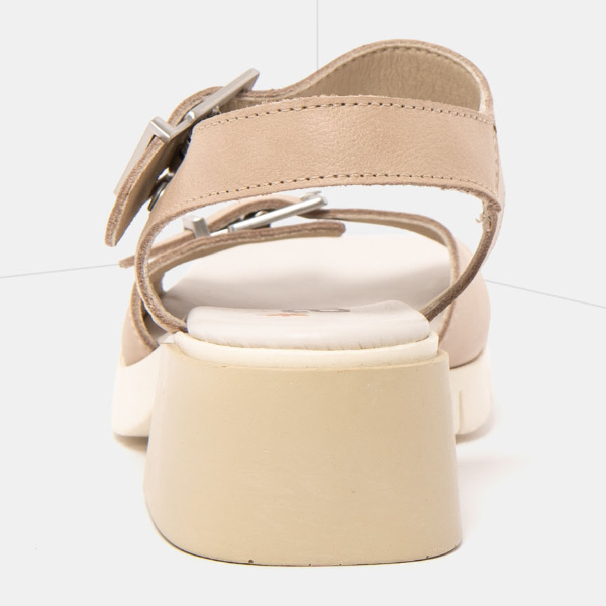 Sandalias con tacón 2061 ROMA CREAM / VARSOVIA color Cream