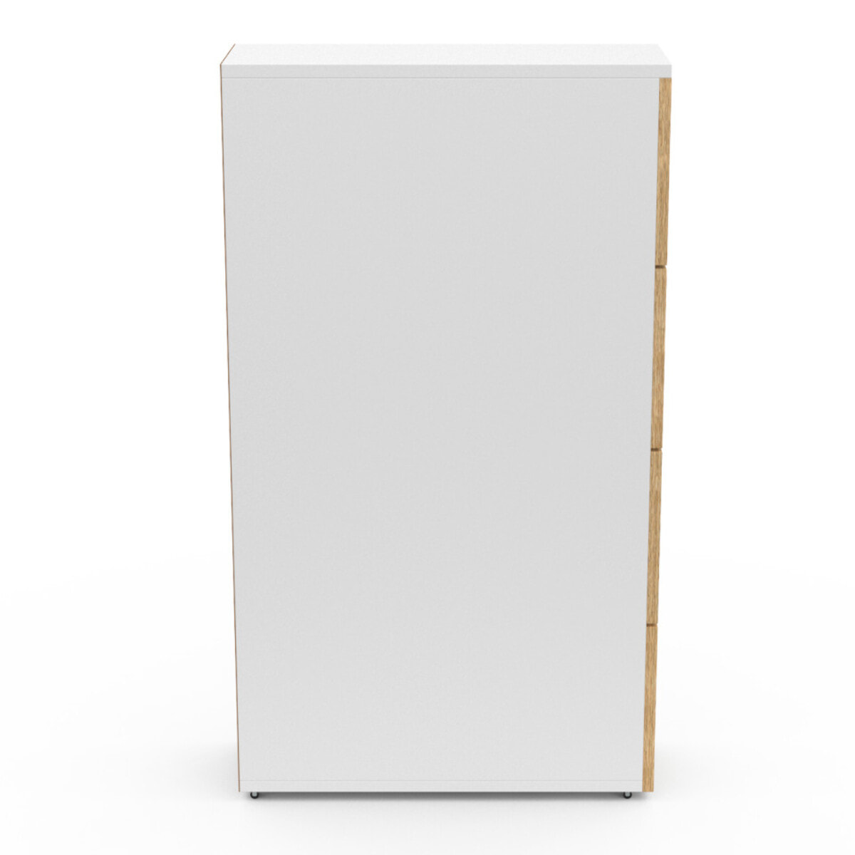 Meuble d'appoint 4 tiroirs avec roulettes