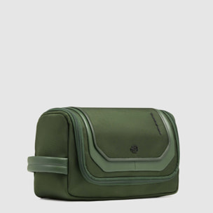 Piquadro Beauty case in tessuto riciclato