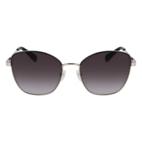 Longchamp - lunettes de soleil - argenté - Couleur des verres : gris - indice solaire : cat. 3