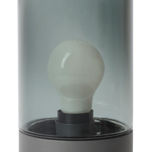 KILA Lampe balise gris foncé H400 fumé