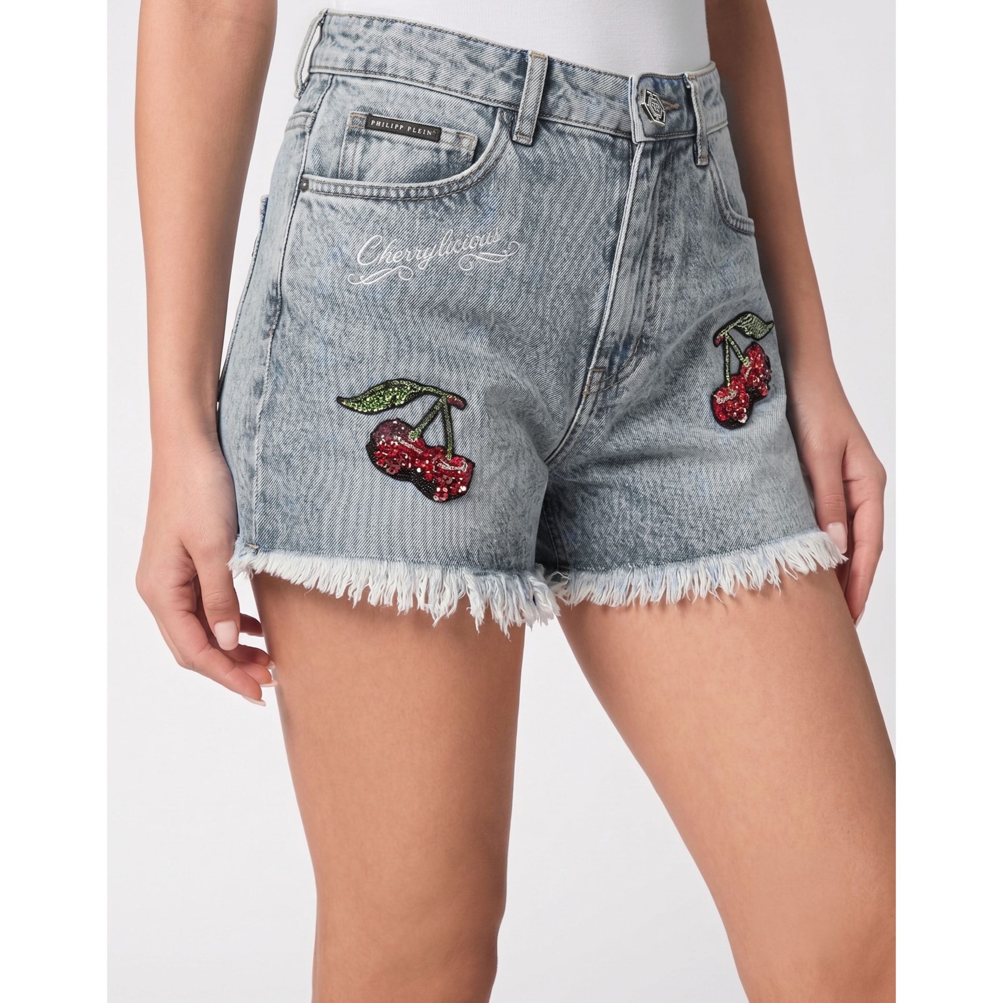 PHILIPP PLEIN Shorts muy cortos