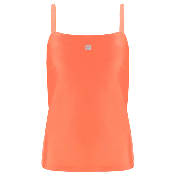 Canotta basic slim total black