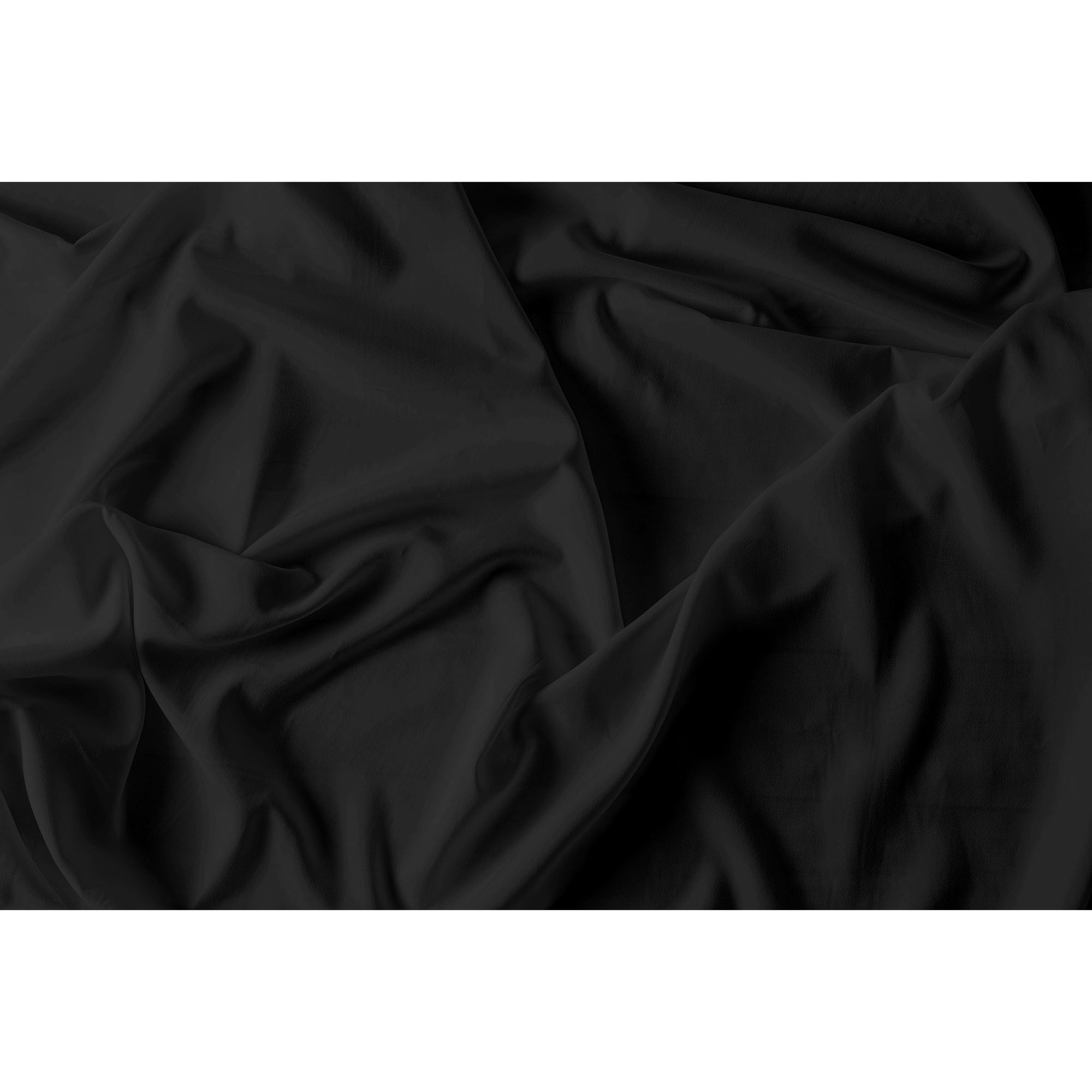 LENZUOLO SOTTO MAX COLOR MADE IN ITALY COTONE-NERO MATRIMONIALE MAXI