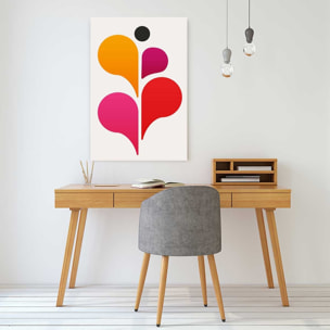 Tableau seventies pink Tableau alu Dibond