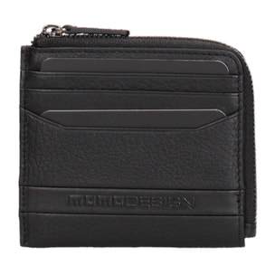 Porta carte uomo in vera pelle - Modello Eridan Pro - Casual - 11.0 x 21.0 x 1.0 cm