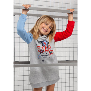 Abito da bambina con cappuccio