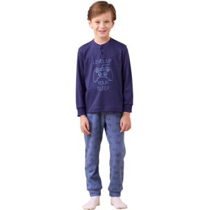 Pigiama bambino caldo cotone articolo game Noidinotte