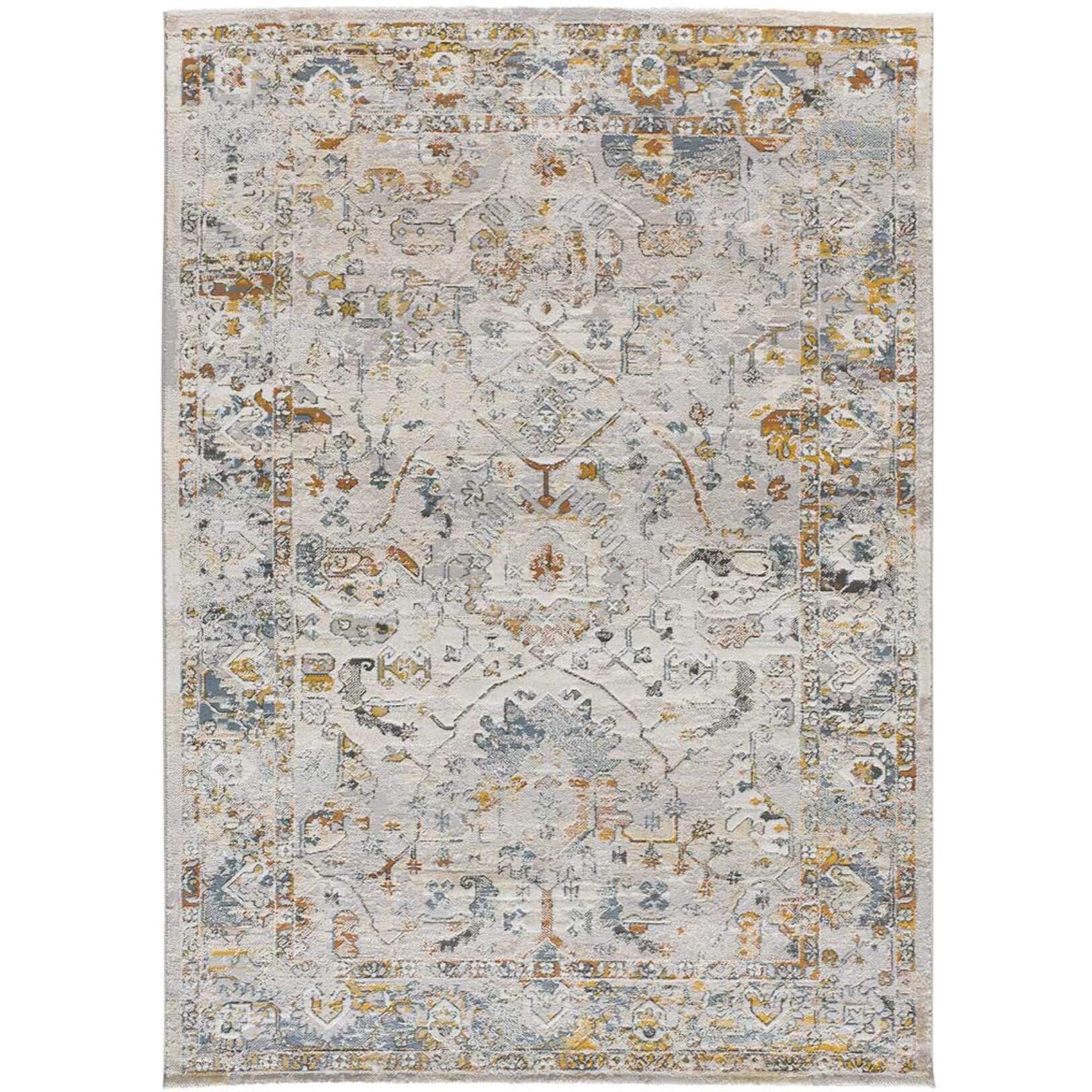 SPRINGS Alfombra estilo vintage de pelo corto multicolor, varias medidas disponibles