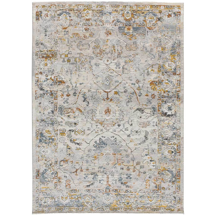 SPRINGS Alfombra estilo vintage de pelo corto multicolor, varias medidas disponibles