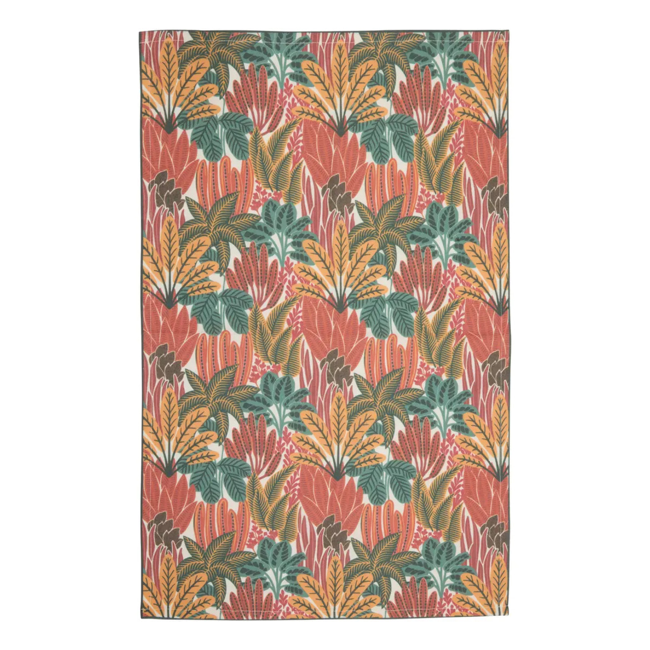 Lot de 3 torchons Tropical 70x45cm en coton