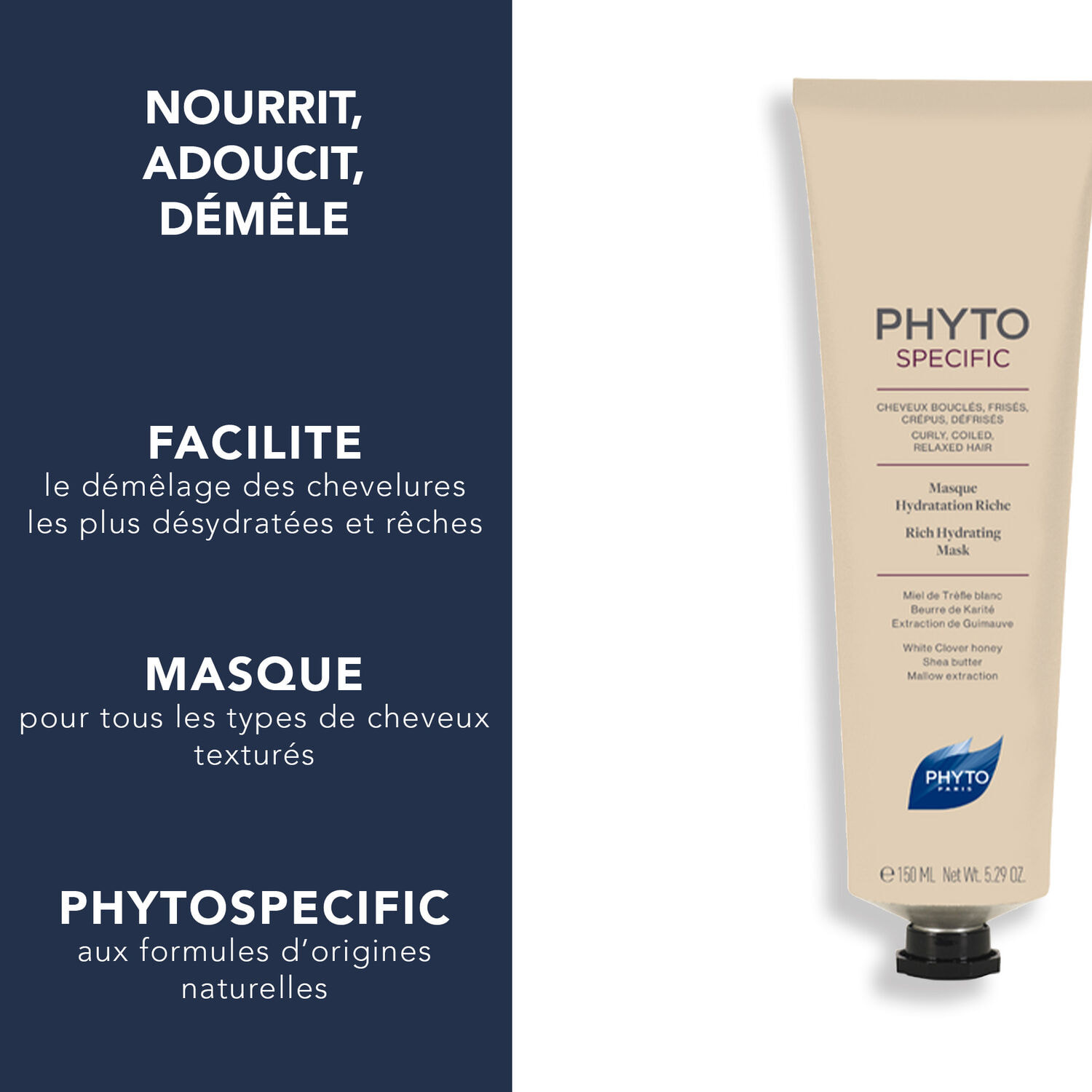 Phytospecific - Masque Hydratation Riche 150 ml