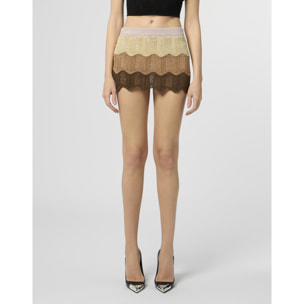 PHILIPP PLEIN Mini Skirt Color Wave