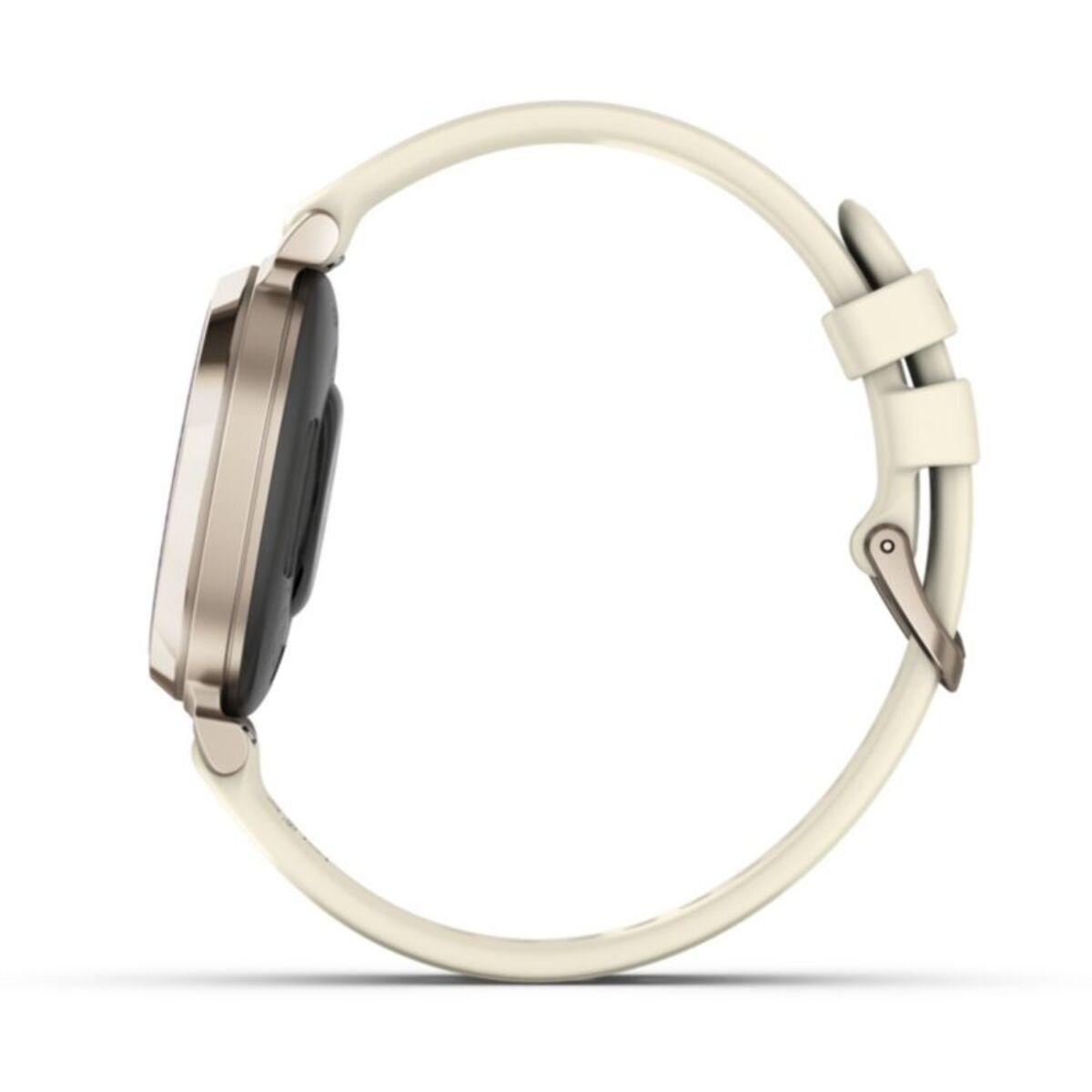 Tracker d'activité GARMIN Lily 2 Cream Gold bracelet blanc coco