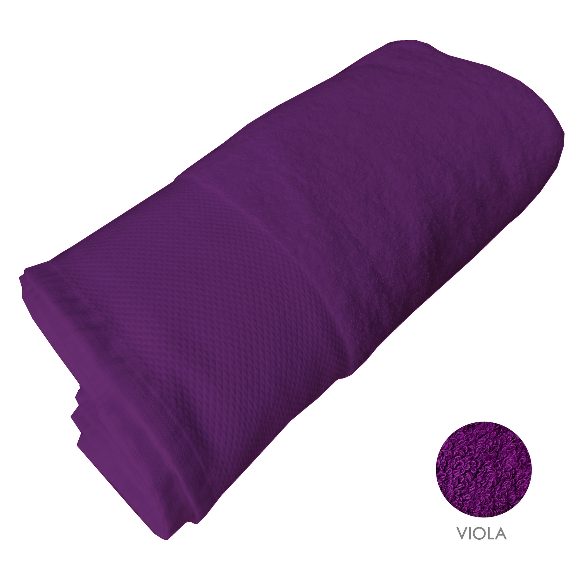 Telo doccia 100x150 cm viola