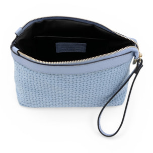 Pochette Cheval Firenze Luisa Azul Claro