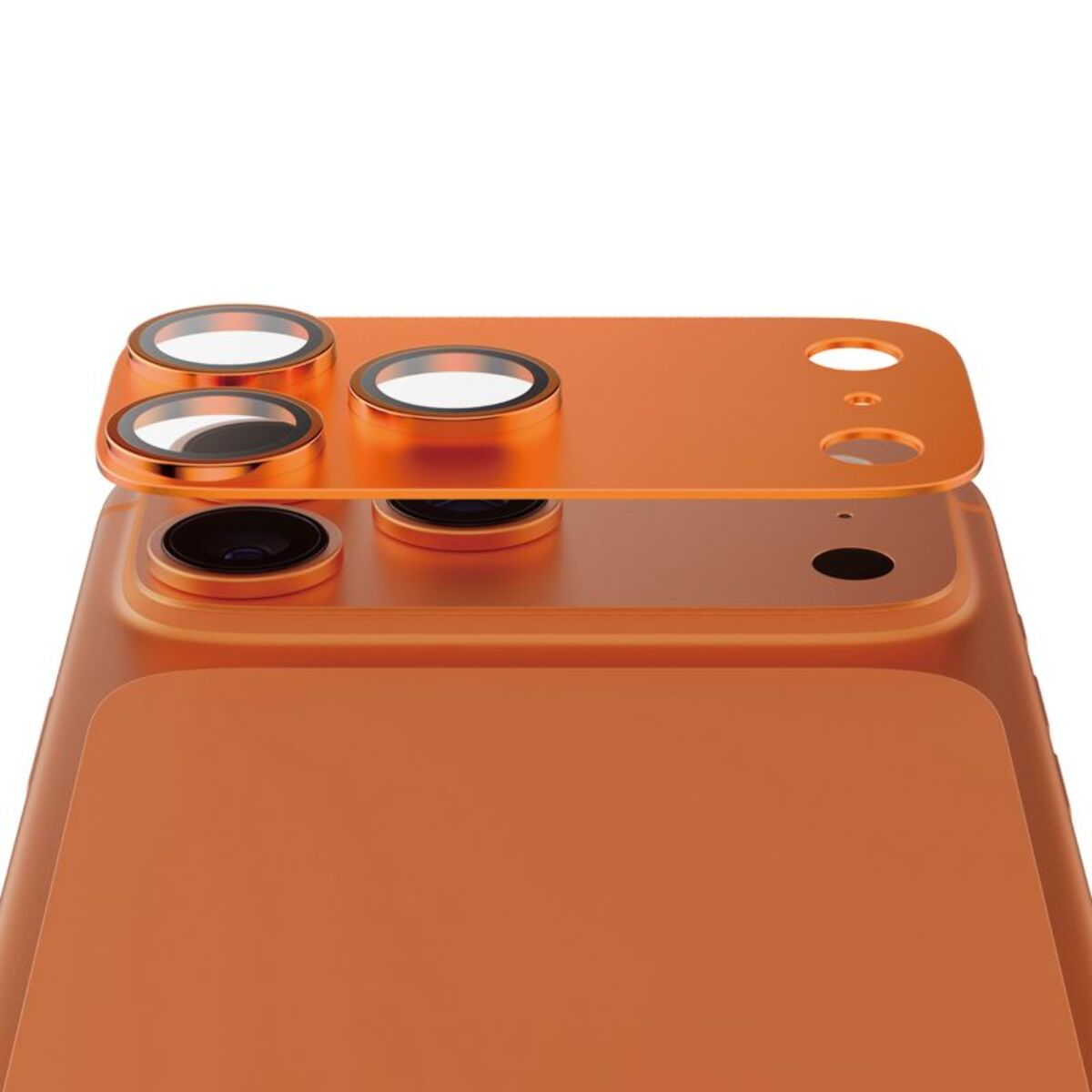 Protège objectif PANZERGLASS iPhone 17 Pro Max protège obj orange