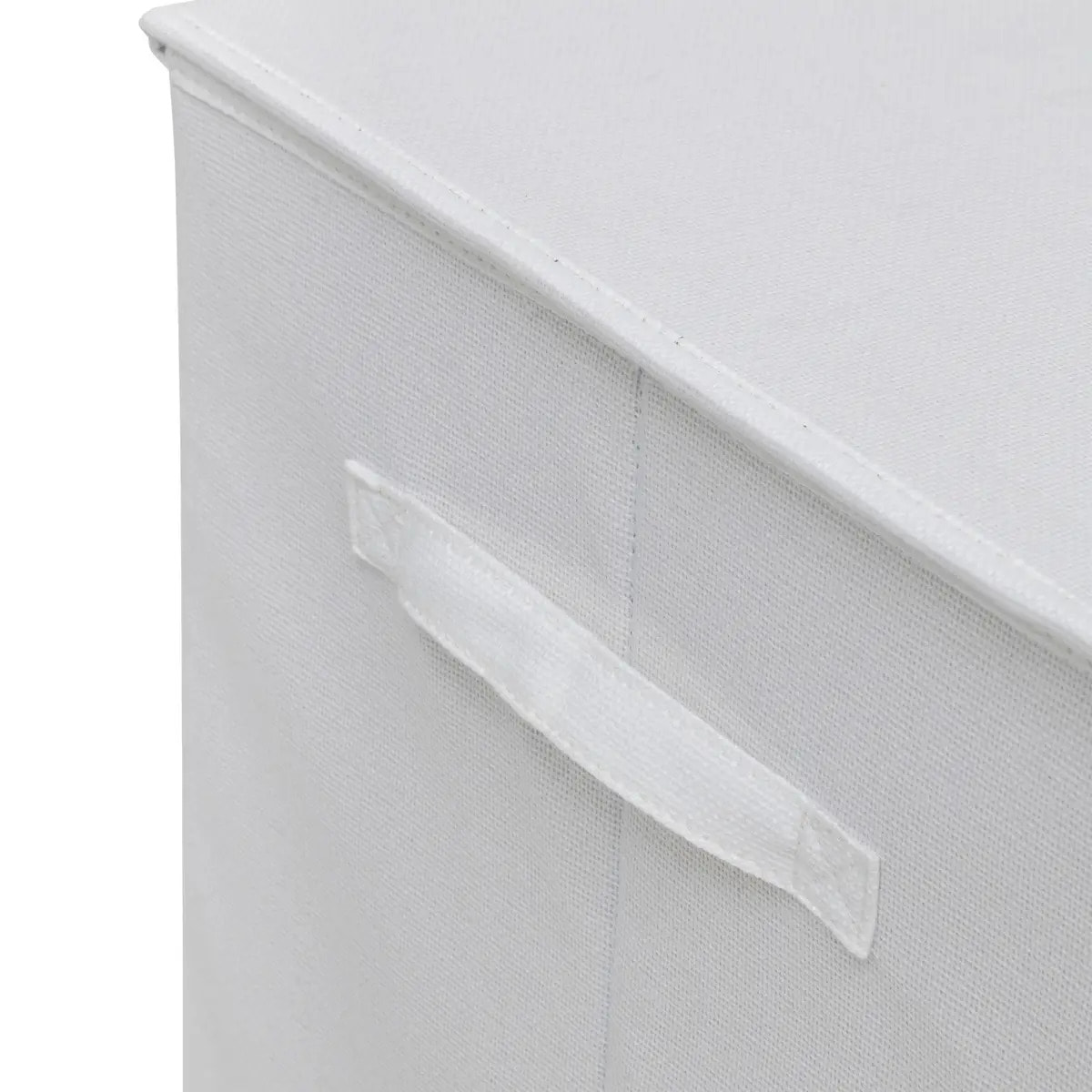 Panier à linge "Colorama" blanc 74L