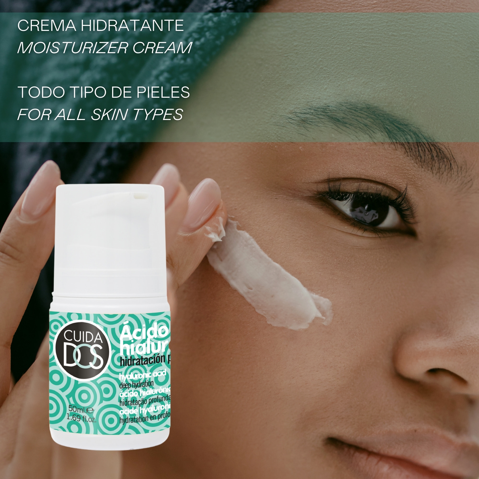 Valquer Crema facial Ácido hialurónico - 50 ml