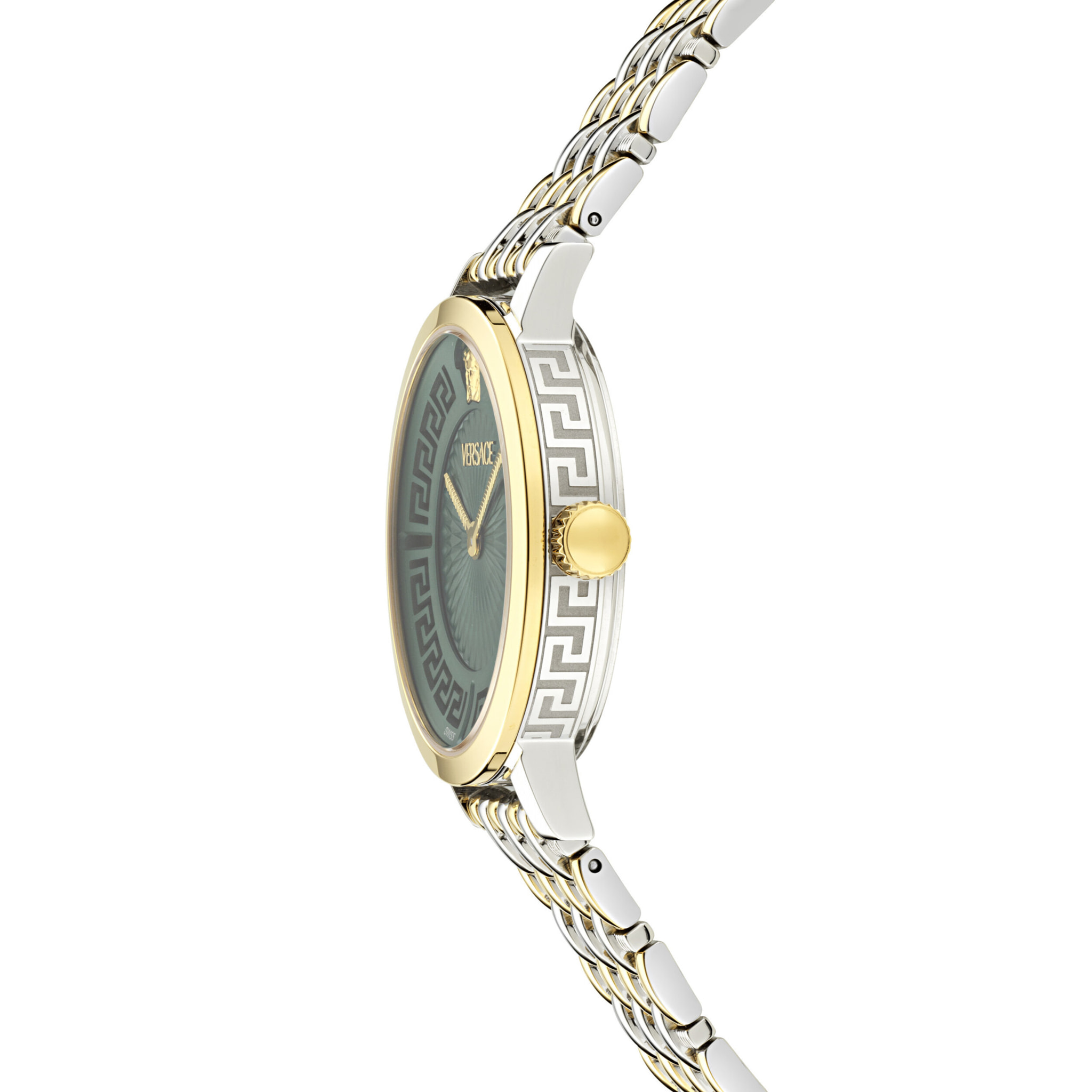 Versace Orologio Analogico Al Quarzo Greca Fortuna (Wc-0A)