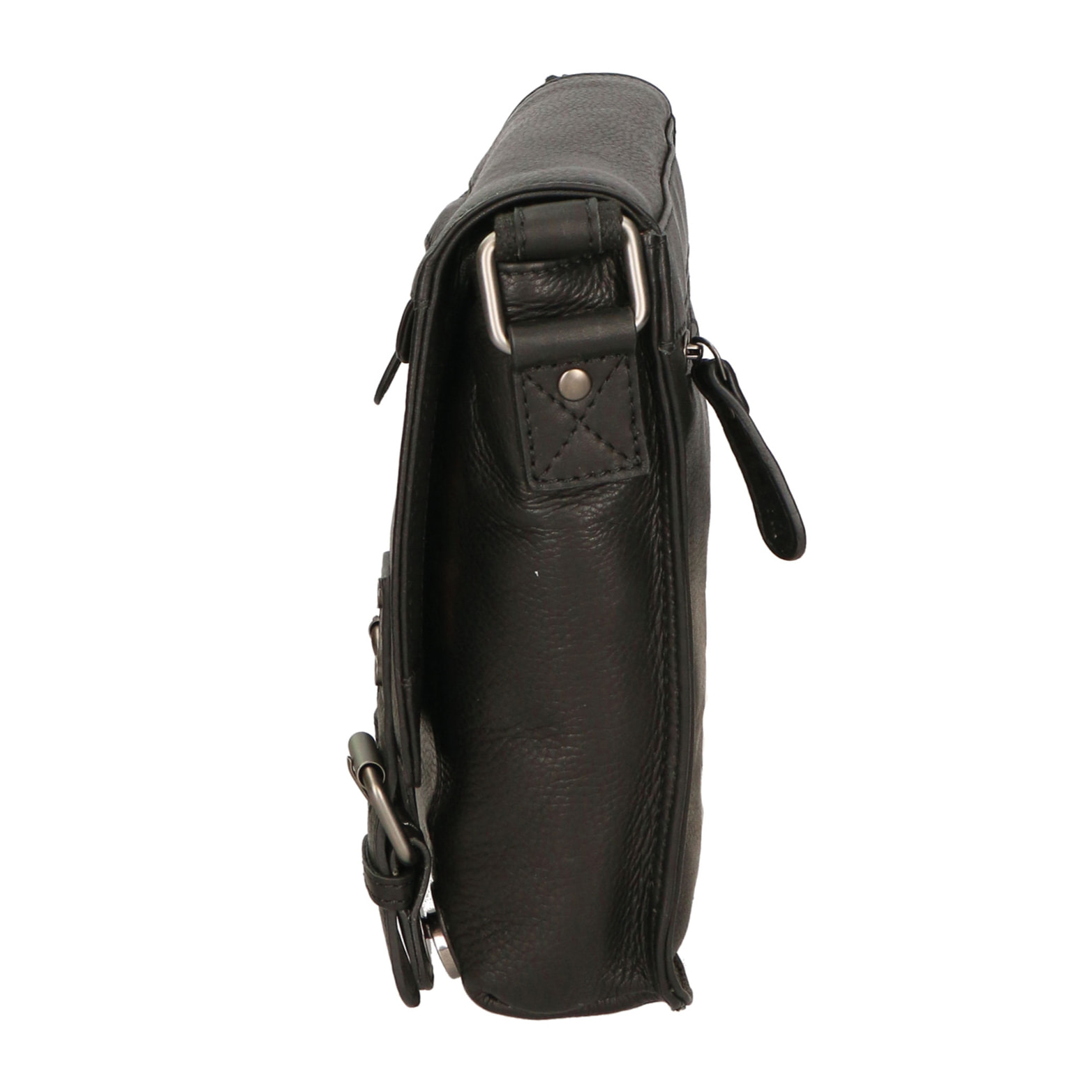 Borsa a Tracolla da Uomo in Vera Pelle fashion 23x17x5 cm