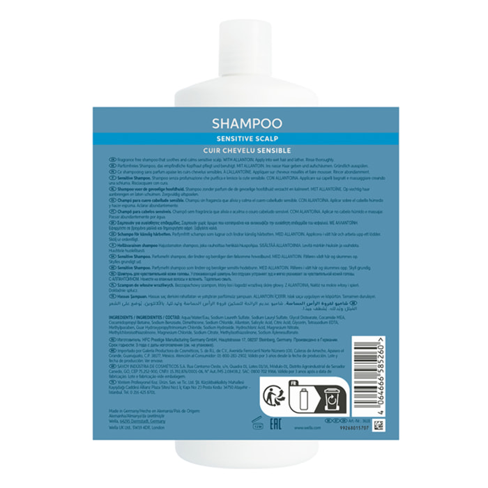 WELLA PROFESSIONALS Invigo Scalp Balance Sensitive Scalp Shampoo 1000ml