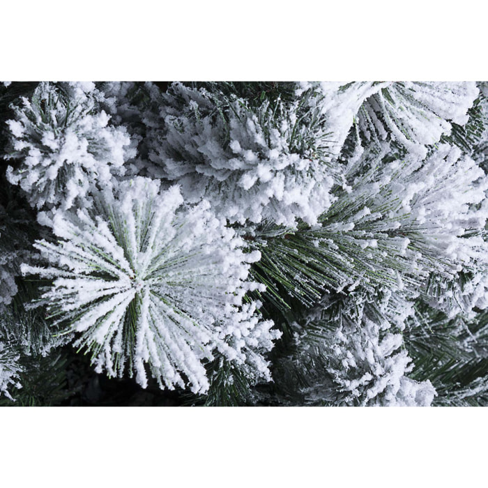 Albero di Natale PRAGA innevato slim 240 cm