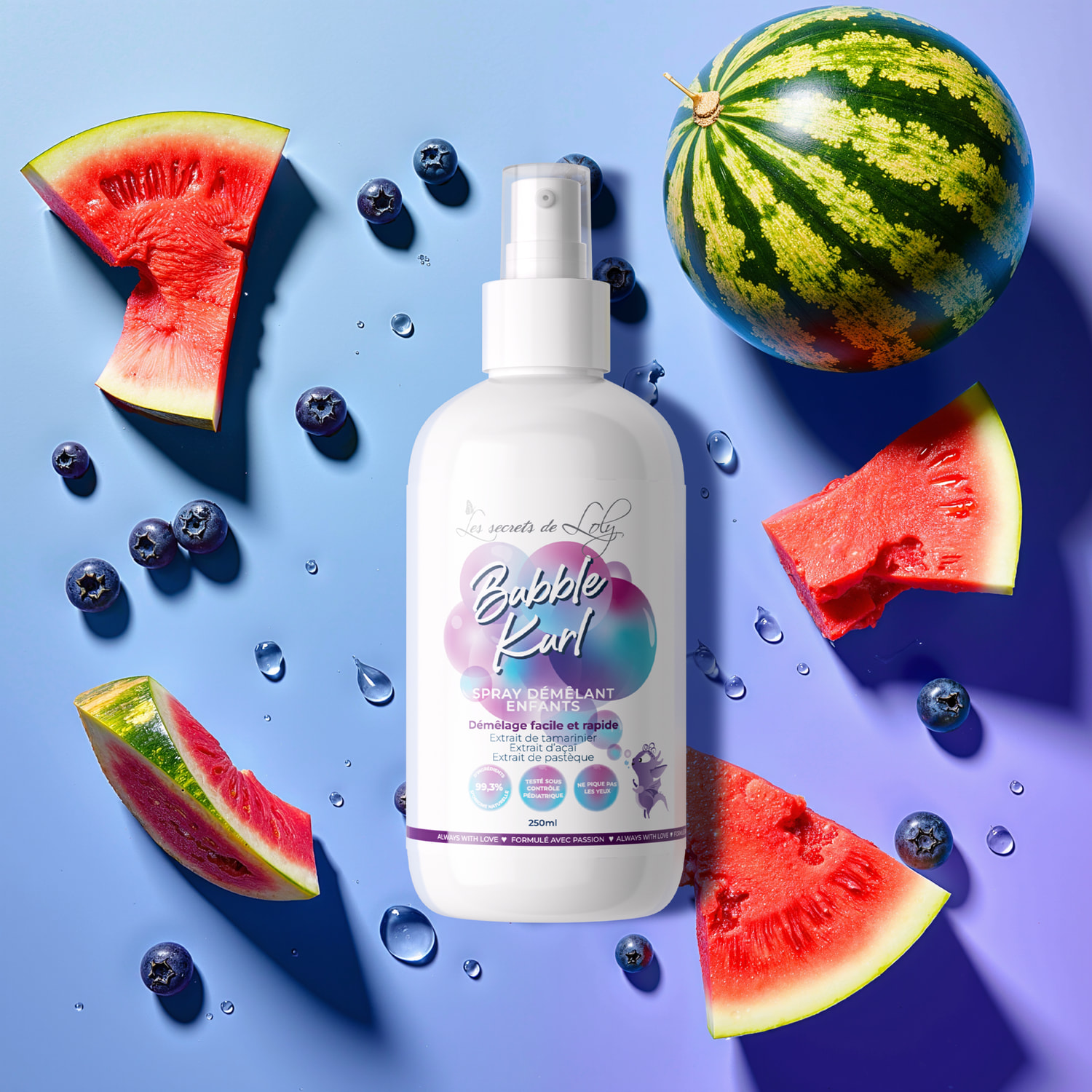 Bubble Kurl - Spray Démêlant Enfants 250ml