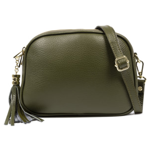 Aliminusa bolso bandolera Mujer. Piel auténtica Dollaro.